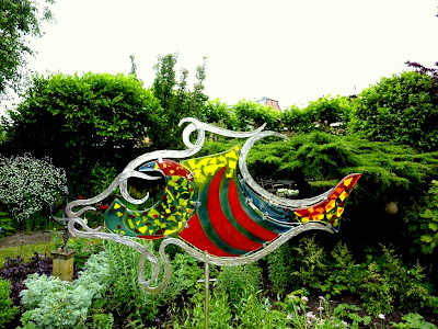 Vis roestvaststaal en glas